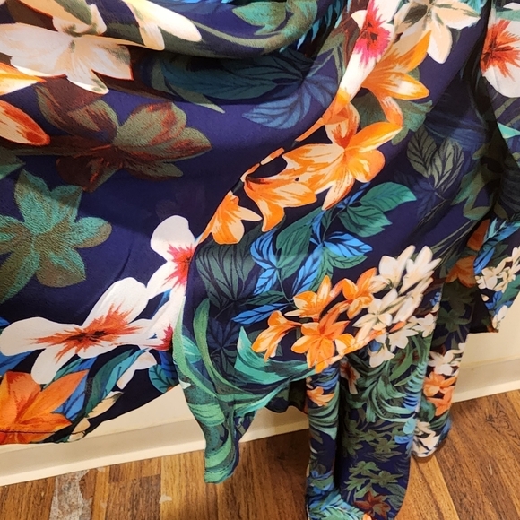 Candie's tropical  romper  with skirt size M - Picture 6 of 16